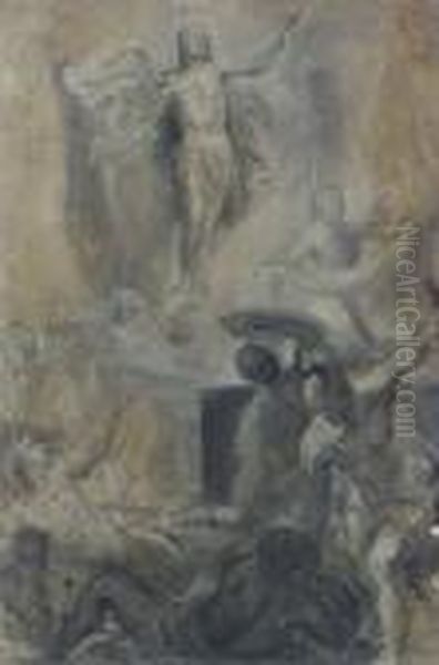 The Resurrection Oil Painting by Jacopo Tintoretto (Robusti)