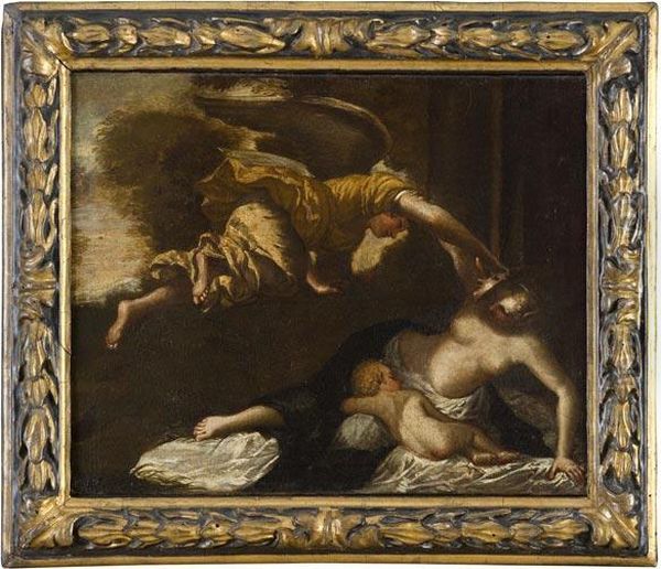 Scena Allegorica Oil Painting by Jacopo Tintoretto (Robusti)