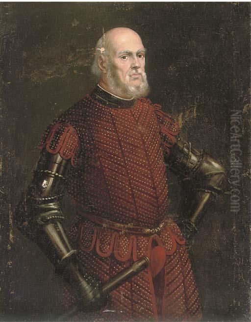 Portrait Of A Nobleman Oil Painting by Jacopo Tintoretto (Robusti)