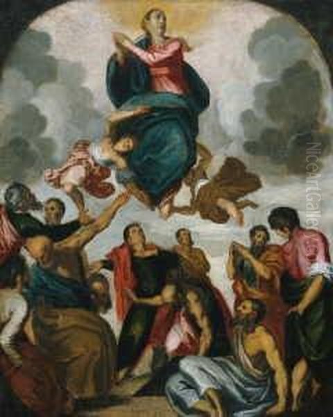 Gen. , Werkstatt Oil Painting by Jacopo Tintoretto (Robusti)