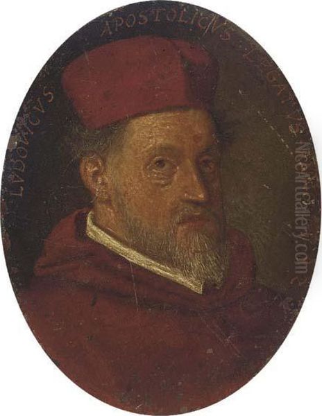 Portrait Of A Cardinal Oil Painting by Jacopo Tintoretto (Robusti)