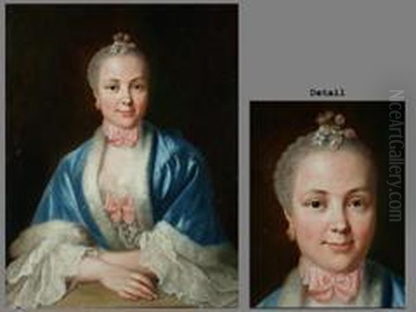 Bildnis Einer Konigin
Ol/lwd. 75 X 59 Cm Oil Painting by Johann Heinrich The Elder Tischbein