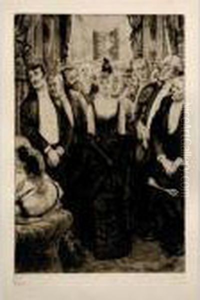 Le Plus Jolie Femme De Paris (w. 81) Oil Painting by James Jacques Joseph Tissot