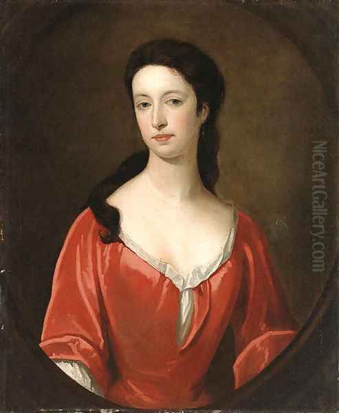 Portrait of a Lady Oil Painting by John Smybert