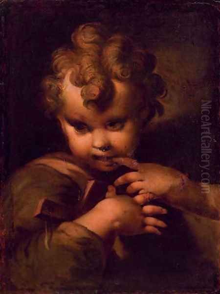 The Infant Christ Oil Painting by Bartolomeo Schedoni