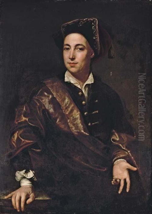 Portrait Of A Gentleman Oil Painting by Francesco Trevisani