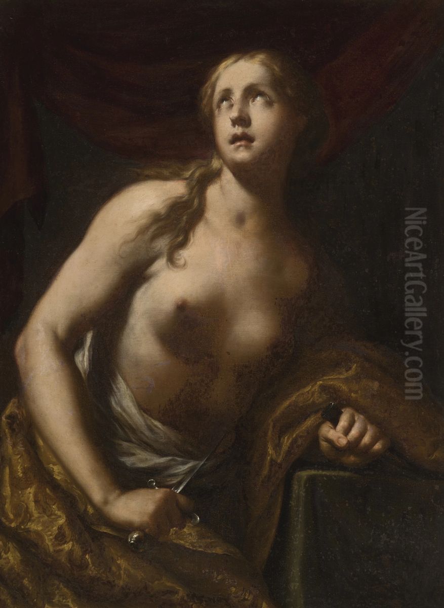 Lucretia Oil Painting by Francesco Trevisani