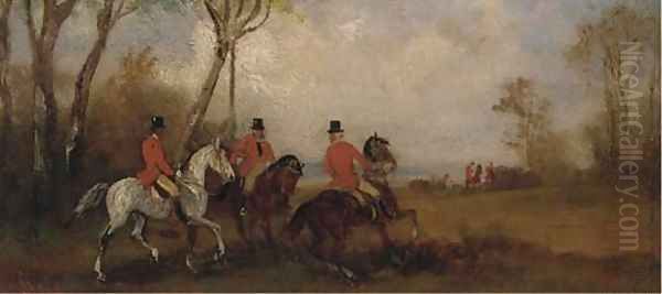 Moving off Oil Painting by Rudolf Stone