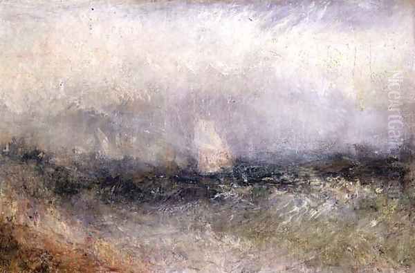 Off the Nore Wind and Water, 1840-5 Oil Painting by Joseph Mallord William Turner