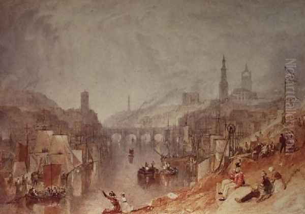 Newcastle Oil Painting by Joseph Mallord William Turner