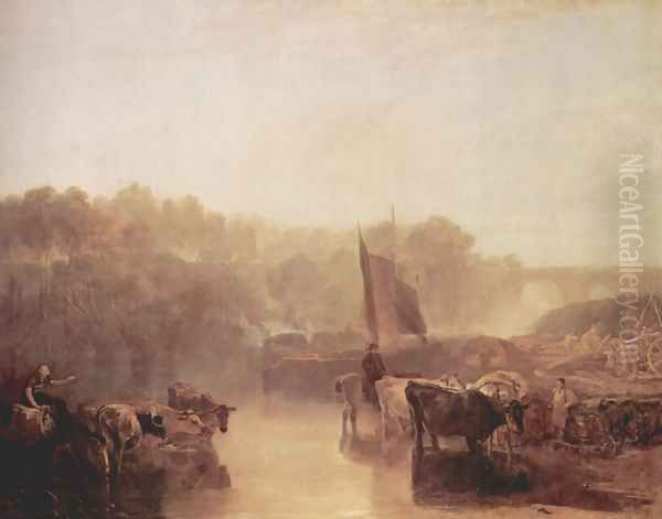 Dorchester Mead, Oxfordshire Oil Painting by Joseph Mallord William Turner