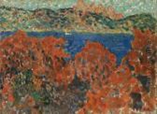 Les Rochers Rouges Oil Painting by Louis Valtat