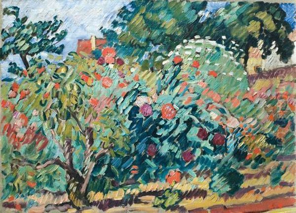 Le Verger Oil Painting by Louis Valtat