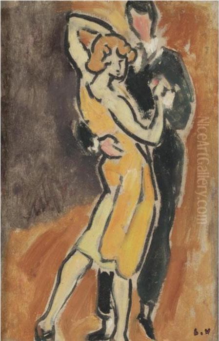 Le Tango Oil Painting by Louis Valtat