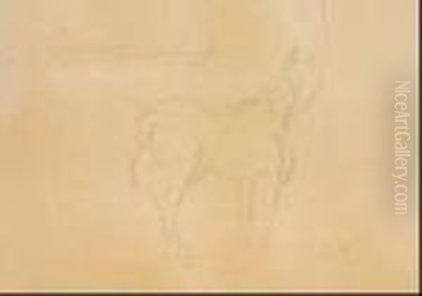 Le Cheval Oil Painting by Louis Valtat