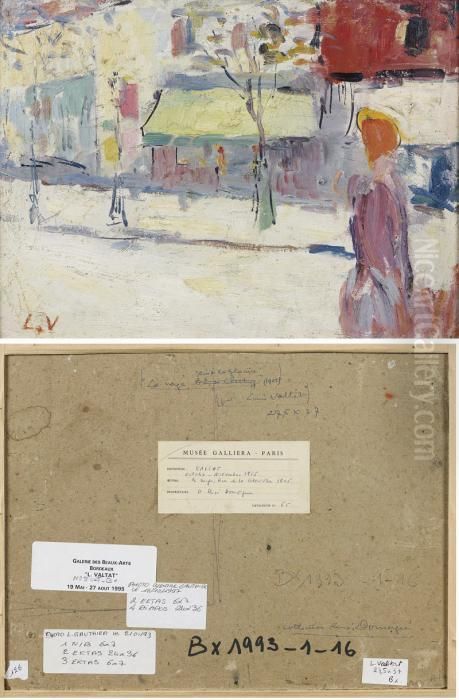 La Neige Oil Painting by Louis Valtat