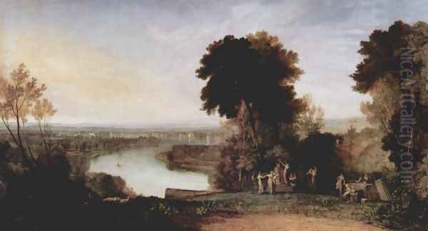 Thomson's Aolsharfe Oil Painting by Joseph Mallord William Turner