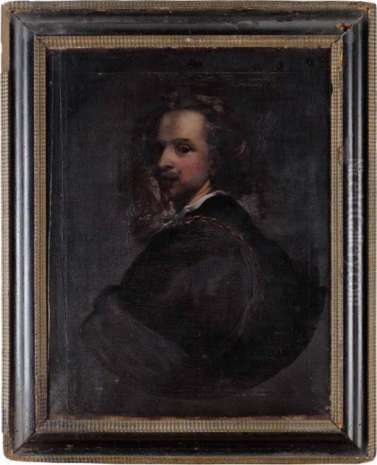 Sjalvportratt Oil Painting by Sir Anthony Van Dyck