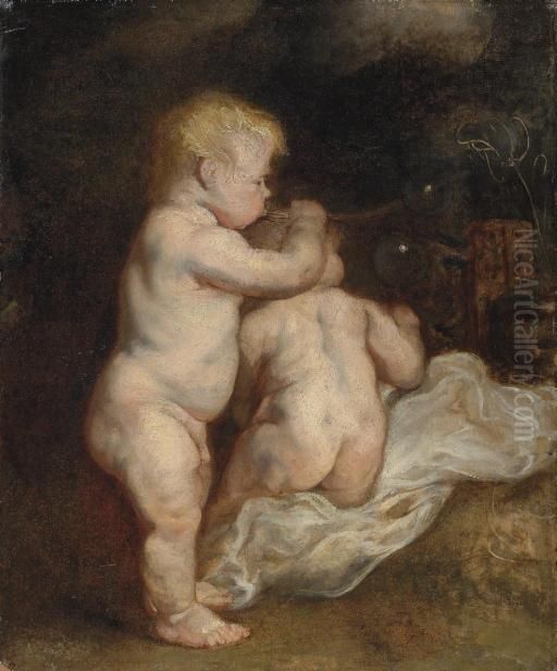 A 
Vanitas Oil Painting by Sir Anthony Van Dyck