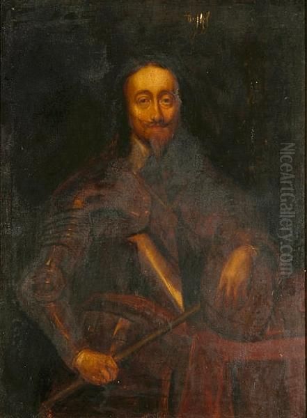 Oil On Board Oil Painting by Sir Anthony Van Dyck