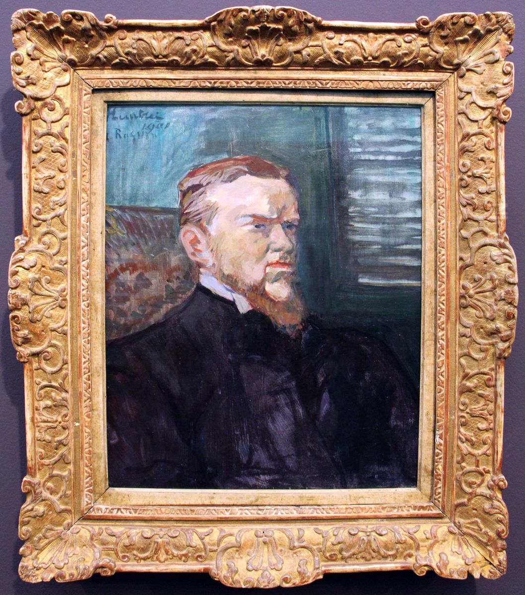 Portrait of Octave Raquin Oil Painting by Henri De Toulouse-Lautrec