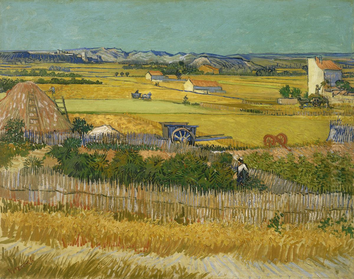 The Harvest Oil Painting by Vincent Van Gogh