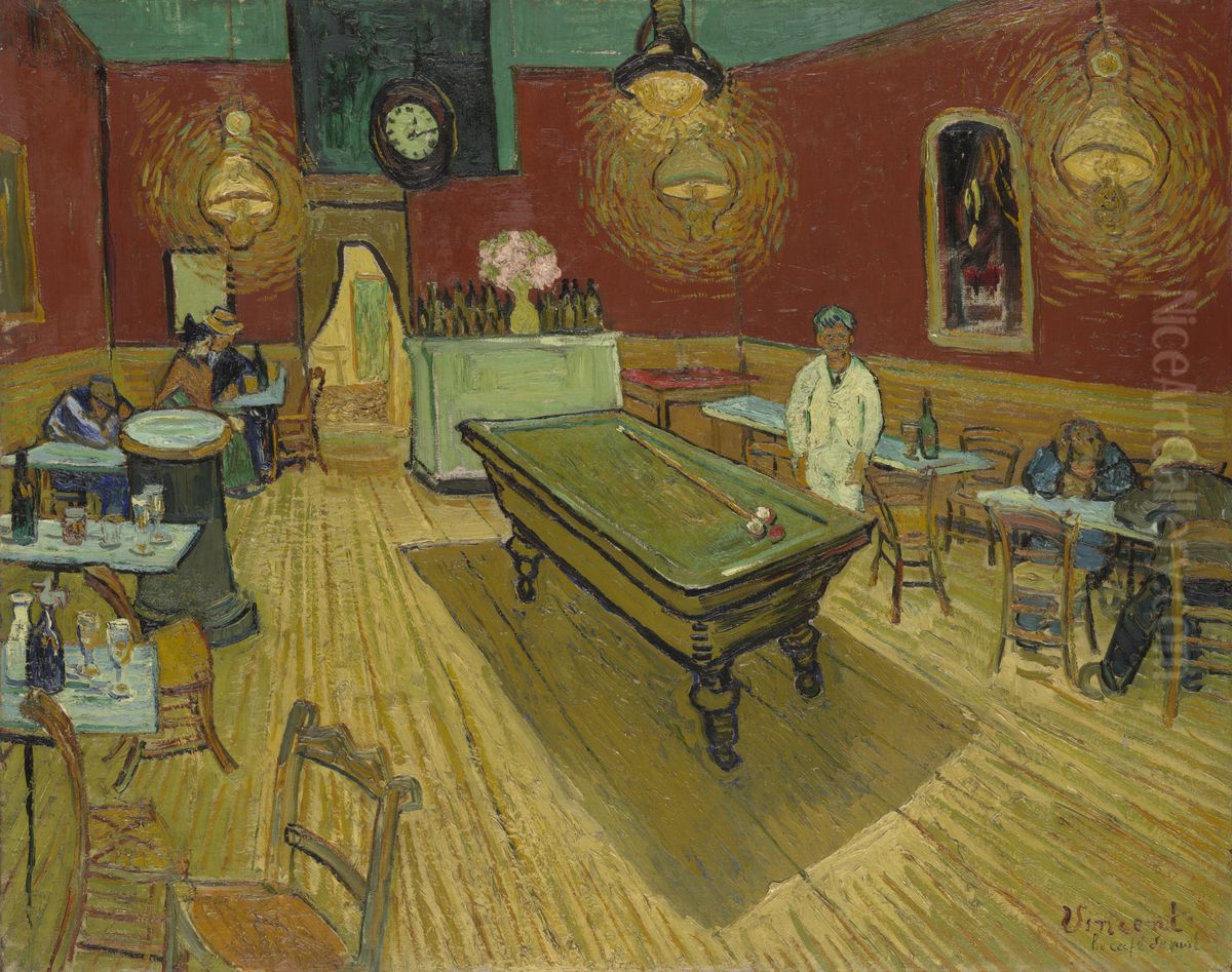 The Night Cafe Oil Painting by Vincent Van Gogh