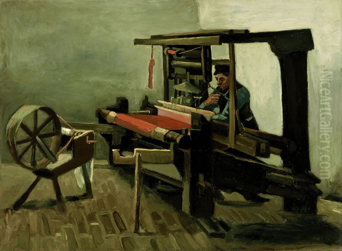 Weaver Oil Painting by Vincent Van Gogh