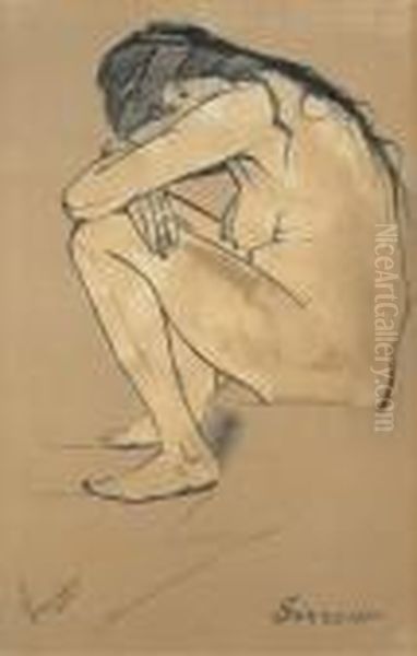 Sorrow Oil Painting by Vincent Van Gogh