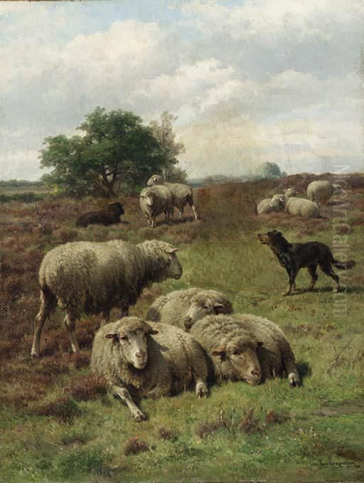 Leemputten, C. Van Oil Painting by Cornelis van Leemputten