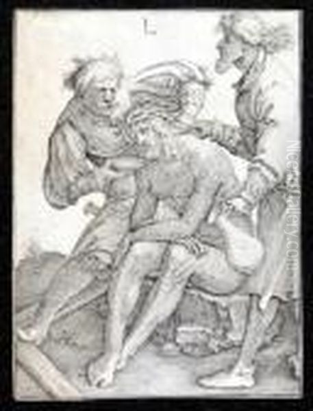 Der
Letzte Trunk Christi Oil Painting by Lucas Van Leyden