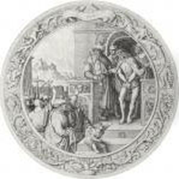 Ecce Homo Oil Painting by Lucas Van Leyden