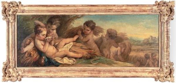 An Allegory Of Summer (l'ete) Oil Painting by Carle van Loo