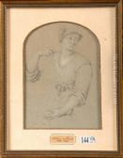 Etude De Jeune Fille Oil Painting by Willem Van Mieris Leiden