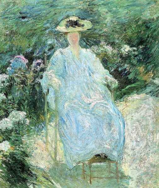 In The Sunlight Oil Painting by John Henry Twachtman