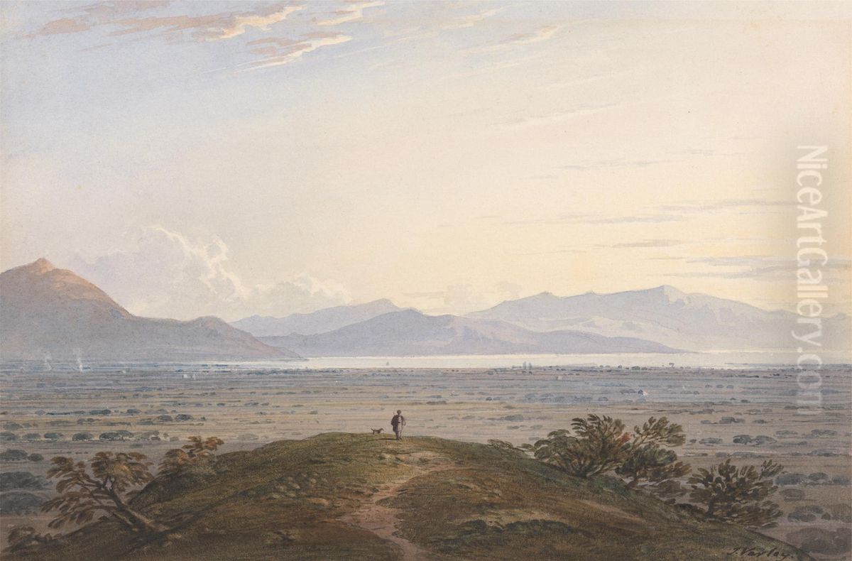 The Plains Of Marathon Oil Painting by John Varley