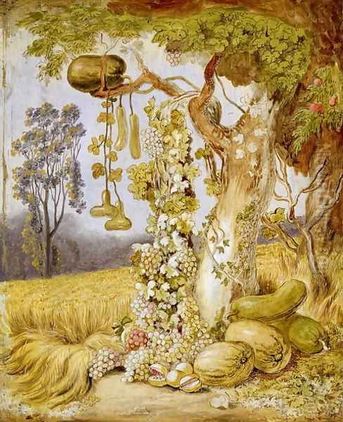 The Fertility of the Earth Oil Painting by Johann Heinrich Wilhelm Tischbein I