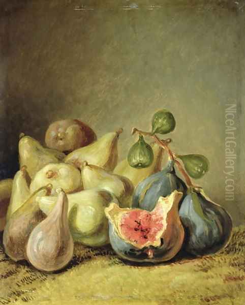 Fruit Still Life Oil Painting by Johann Heinrich Wilhelm Tischbein I