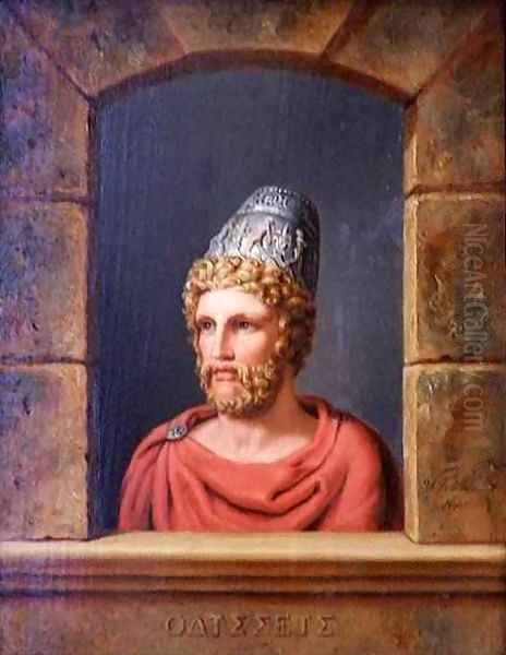 Ulysses Oil Painting by Johann Heinrich Wilhelm Tischbein I