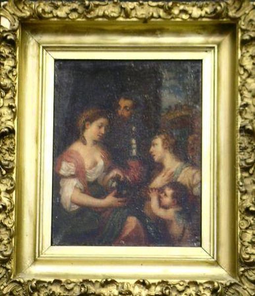 Allegory Of Alfonso D'avalos
Oil On Canvas Oil Painting by Tiziano Vecellio (Titian)