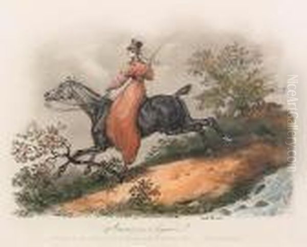 Reiter Oil Painting by Carle Vernet