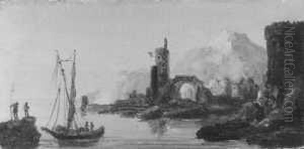 Umkreis Oil Painting by Claude-joseph Vernet