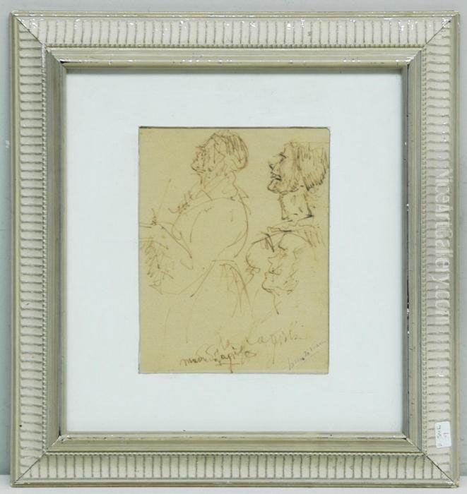 Ritratto Oil Painting by Lorenzo Viani