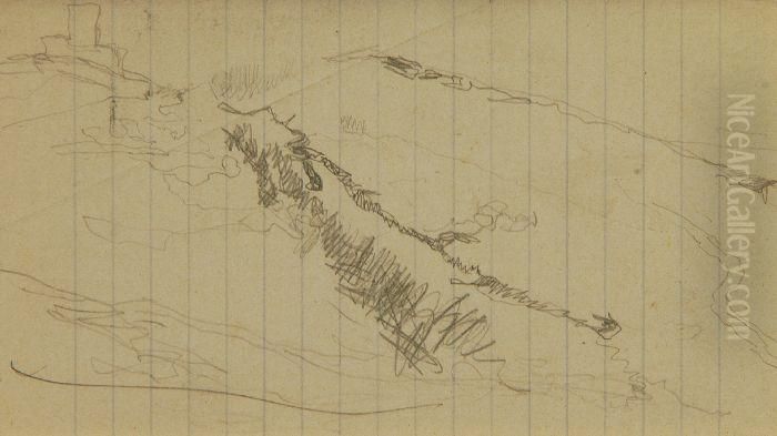 Scena Al Fronte Oil Painting by Lorenzo Viani