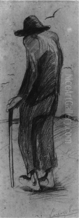 Il Gobbo Oil Painting by Lorenzo Viani