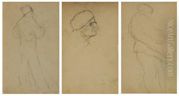 Senza Titolo Oil Painting by Lorenzo Viani