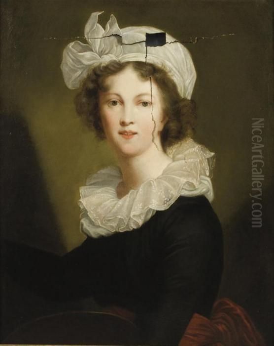 Autoportrait De L'artiste Oil Painting by Elisabeth Vigee-Lebrun