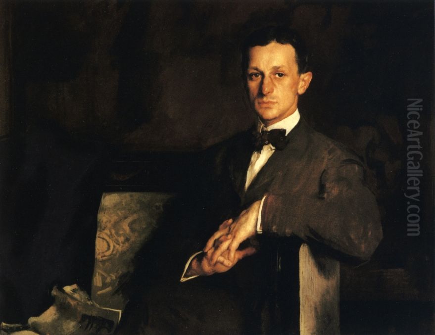 Dr. Harvey Cushing Oil Painting by Edmund Charles Tarbell