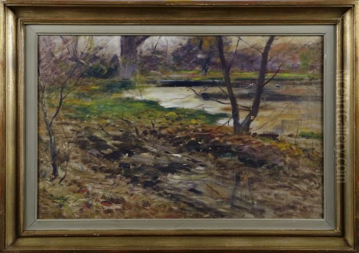 Vattendrag Oil Painting by Wilhelm von Gegerfelt