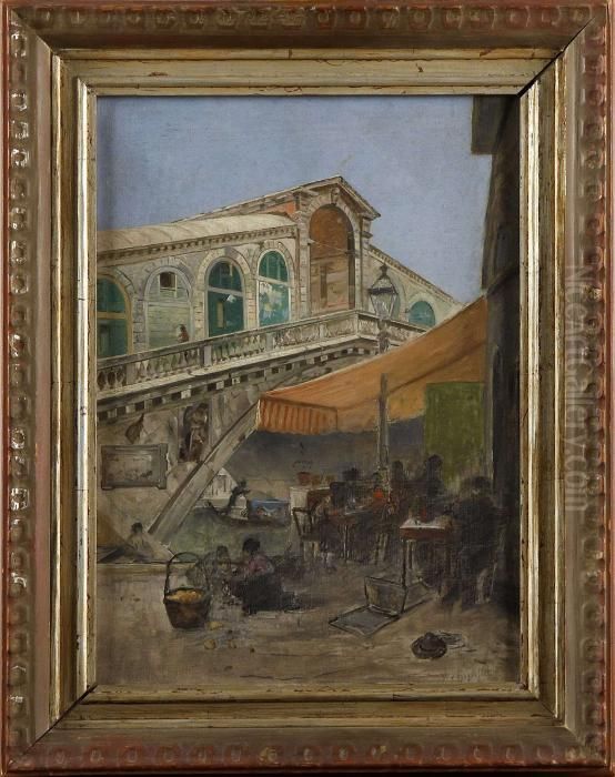 Intyg A Tergo Oil Painting by Wilhelm von Gegerfelt